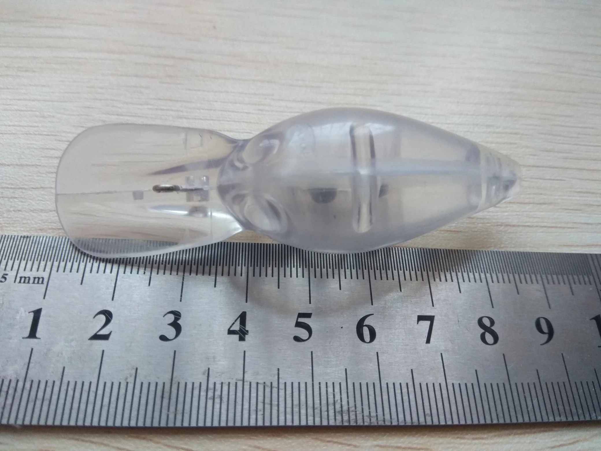 10 шт. Неокрашенная рыболовная приманка тело кренкбейты жесткие приманки Воблер