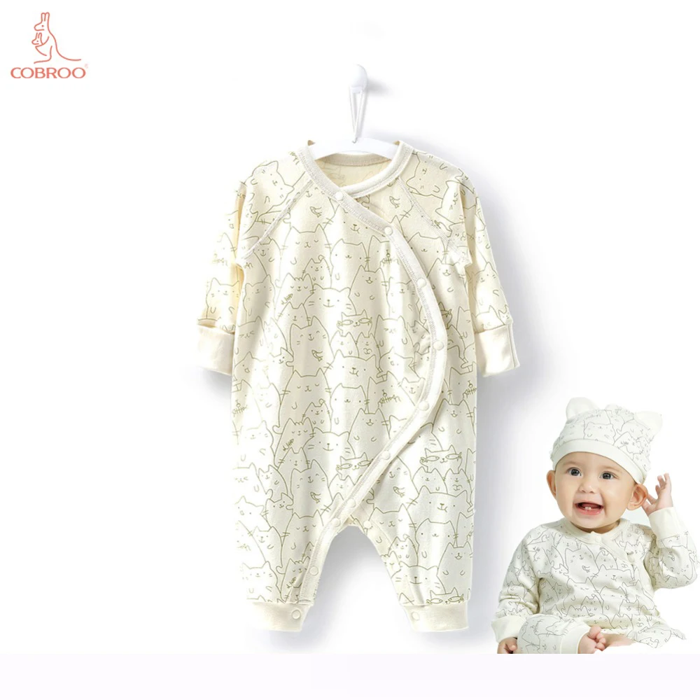 Одежда для новорожденных Детские комбинезоны унисекс малышей 0 24 месяцев