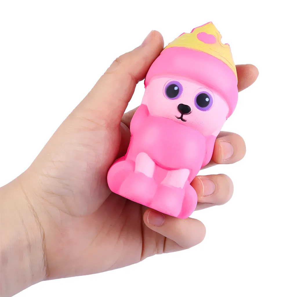 

5pcs Adorable Animals Slow Rising Cream Squeeze Scented Stress Relief Toy Gift for baby kid N50