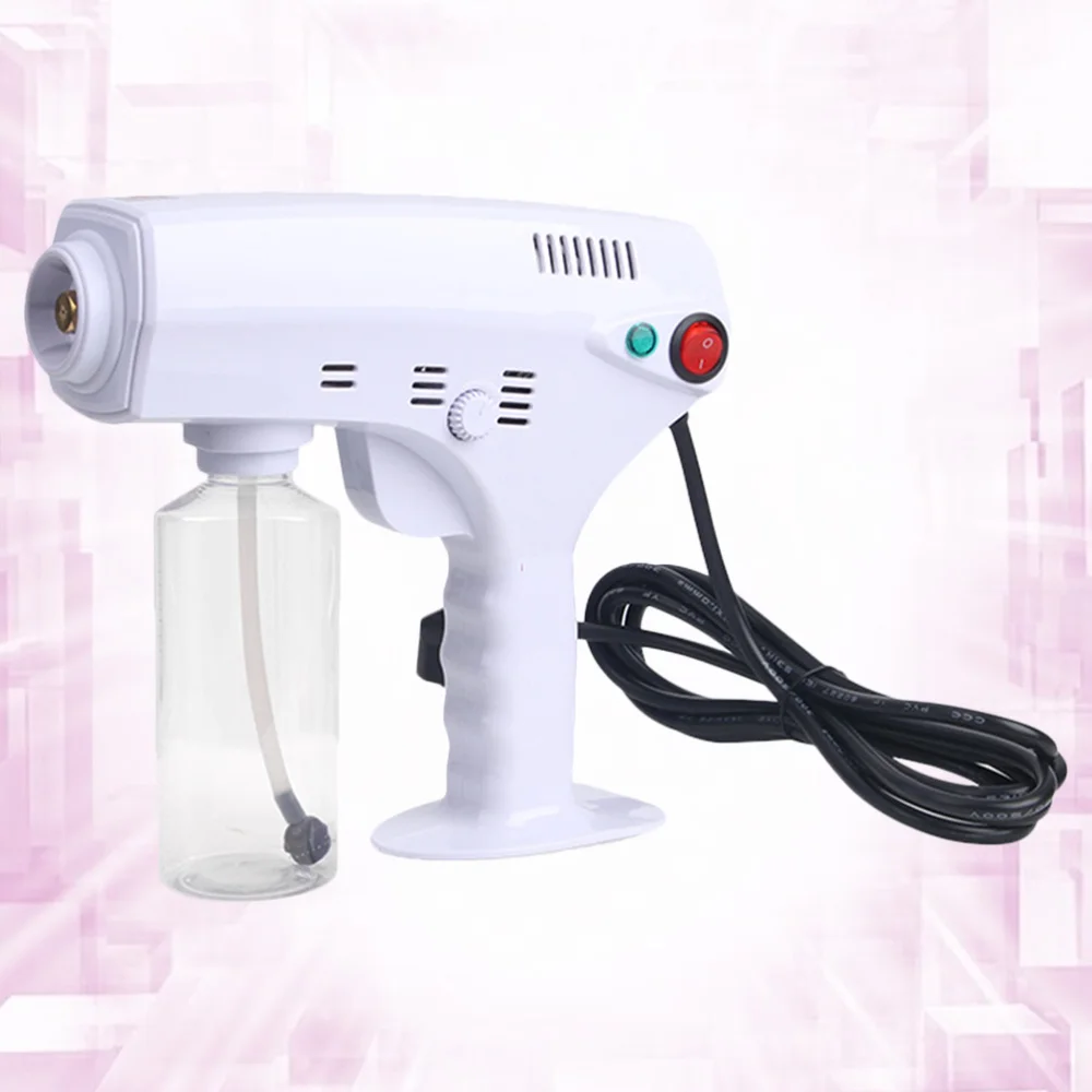 Household Face Spray Tool Handheld Nano Sprayer Water Replenisher Beauty Instrument with Original US Plug without Light Whi | Красота и