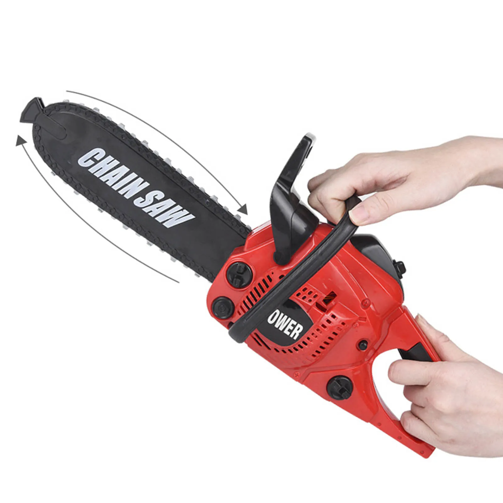 

Kids Electric Chainsaw Toy Simulation Plastic Rotating Chainsaw Realistic Saw Sound Power House Garden Tool Pretend Play Toys