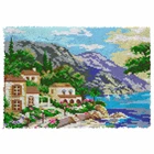 Крюк с защелкой Наборы DIY коврик с пейзажем ковер Плюшевые настенные наборы гобеленов Наборы крючком коврик из толстой пряжи подушки декоративно-прикладного искусства