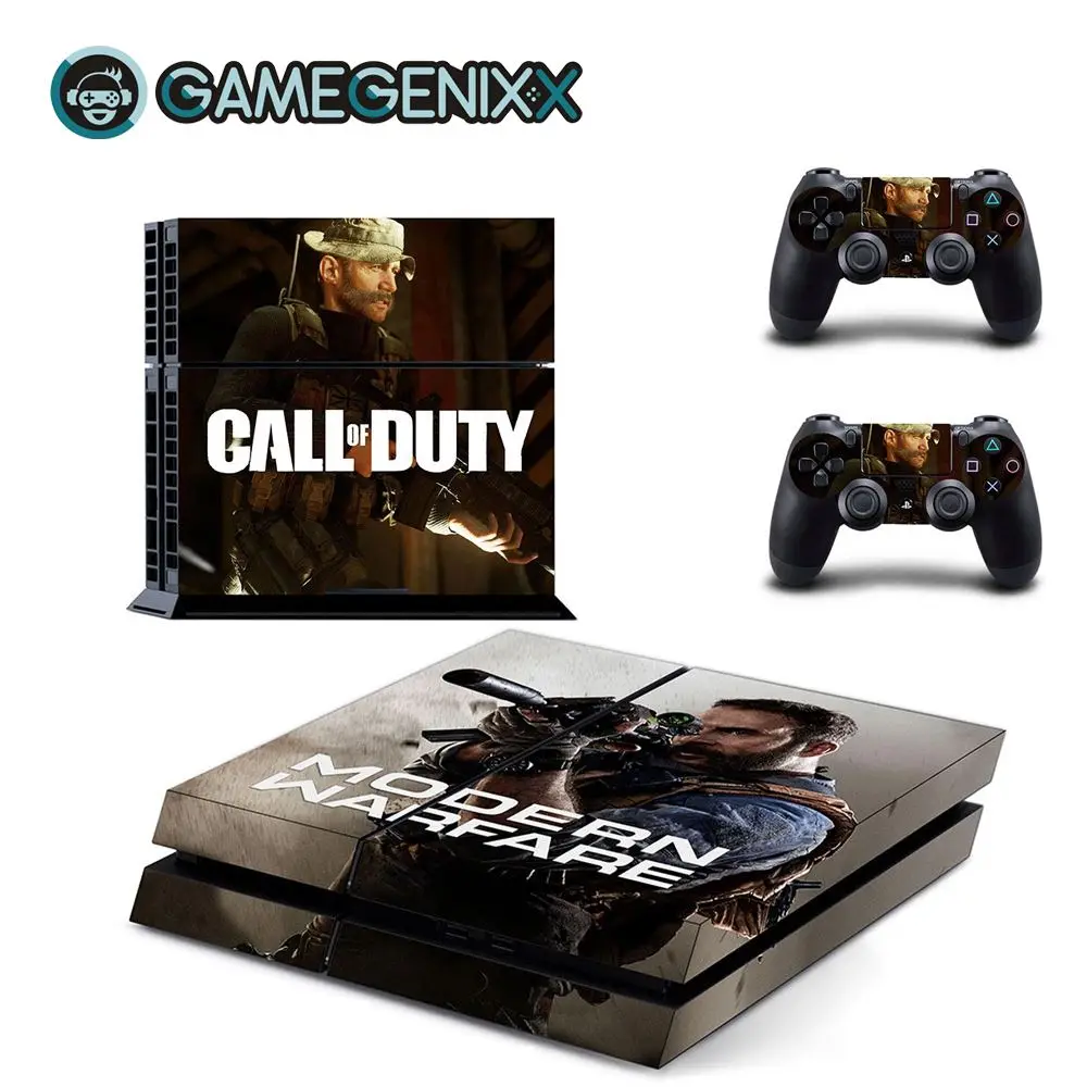 Защитная Наклейка GAMEGENIXX для консоли PS4 2 контроллера | Электроника