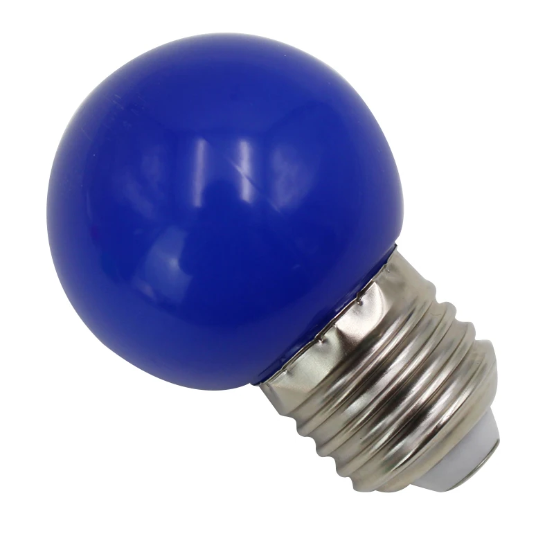 Светодиодные лампы E27-E27 1w Pe Frosted Led Globe цветной белый/красный/зеленый/синий/Ylellow