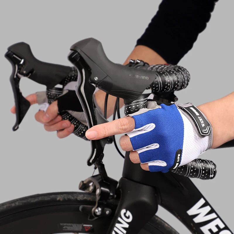 Перчатки для велоспорта с полупальцами горного перчатки мотоцикла мужские и