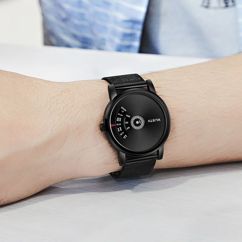 

Watches Men Creative Luxury Quartz Men Wrist Watch Man Wristwatches 2020 Mens Mesh Belt Male Clock For Man Relogio Masculino