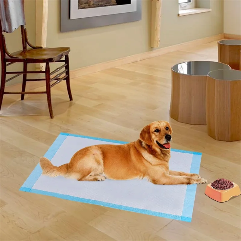 200 шт. 24 &quotX 24&quot Pet Pee Piddle Pad мягкий нетканый материал бибулочный бумажный коврик