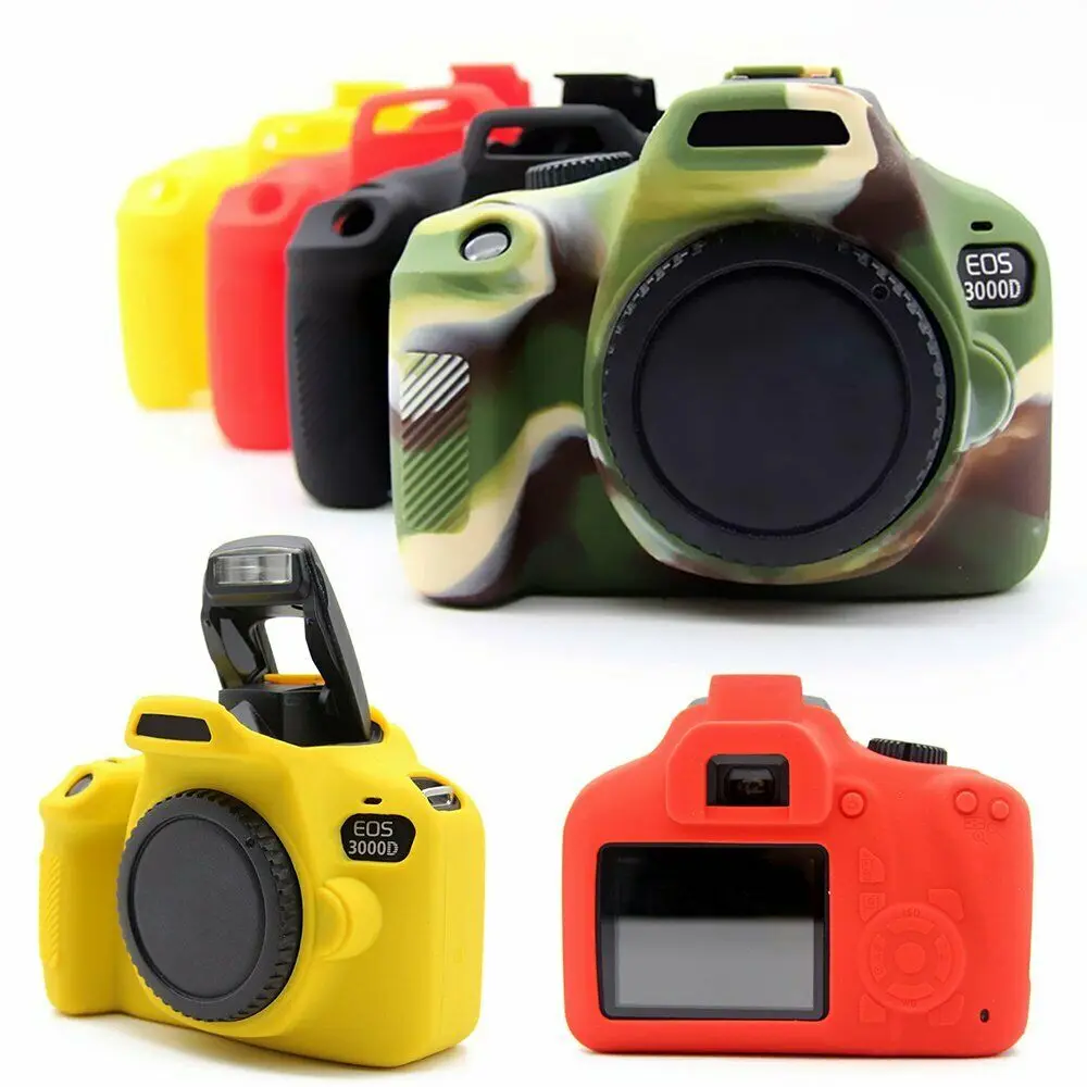 Силиконовый чехол для камеры Canon EOS R 90D 250D 5D Mark III IV 6D II 6D2 5D3 5D4 1300D 800D 850D SL3 T8i T7i T6|mirrorless