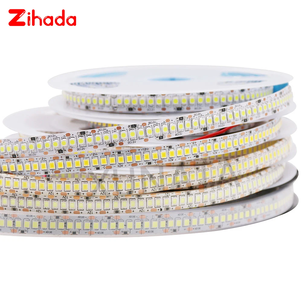 5M Светодиодные ленты светильник 2835 SMD 480led 60LED 240LED работающего на постоянном токе 12