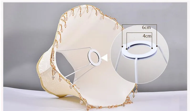 MengDengWei Высокое качество Таблица абажуры ткани Декоративный Напольный Светильник