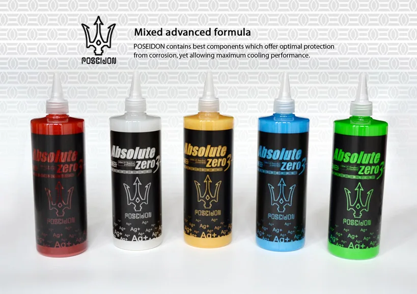 WinKool POSEIDON потока Туманность флэш порошок воды охлаждающей жидкости для ПК