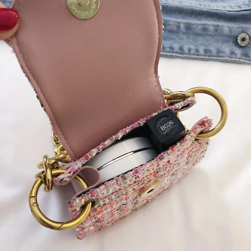 

Womens Trend Woolen Large Capacity Bag Ladies Portable Shoulder Bag Crossbody Bag Femininas For Teens Girls bolsa feminina #LL