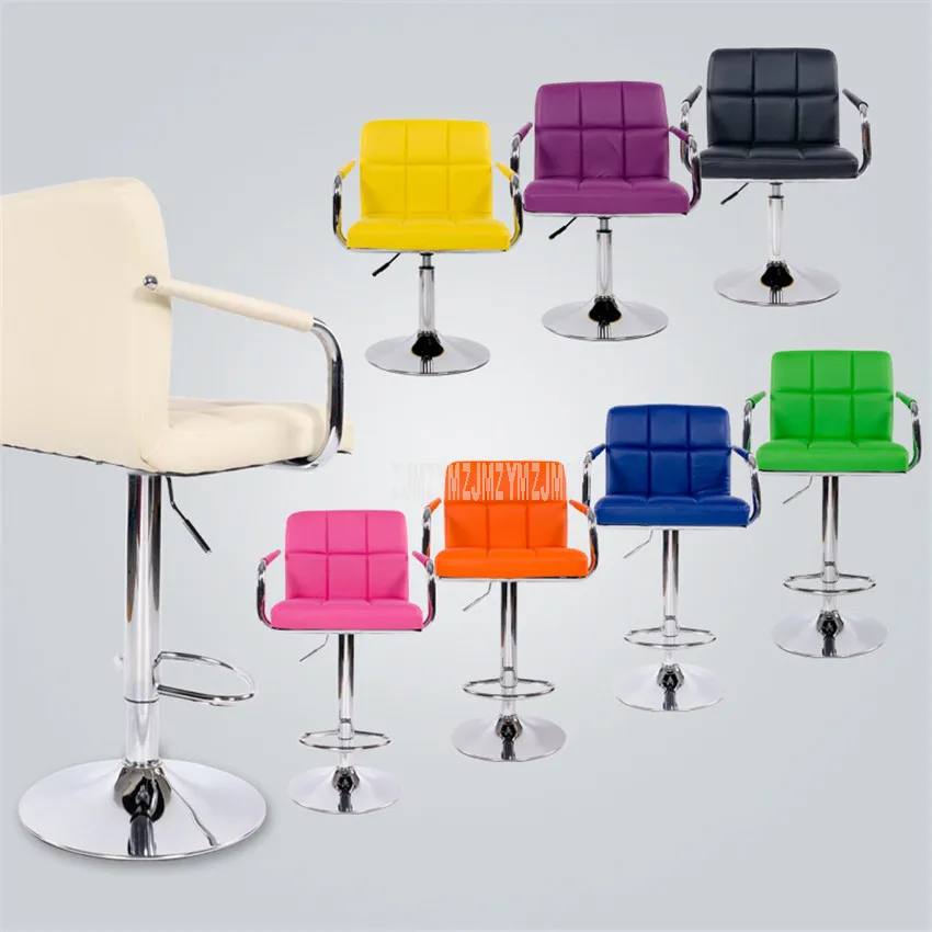 Европейский стиль подъемный вращающийся барный стул по высоте искусственная