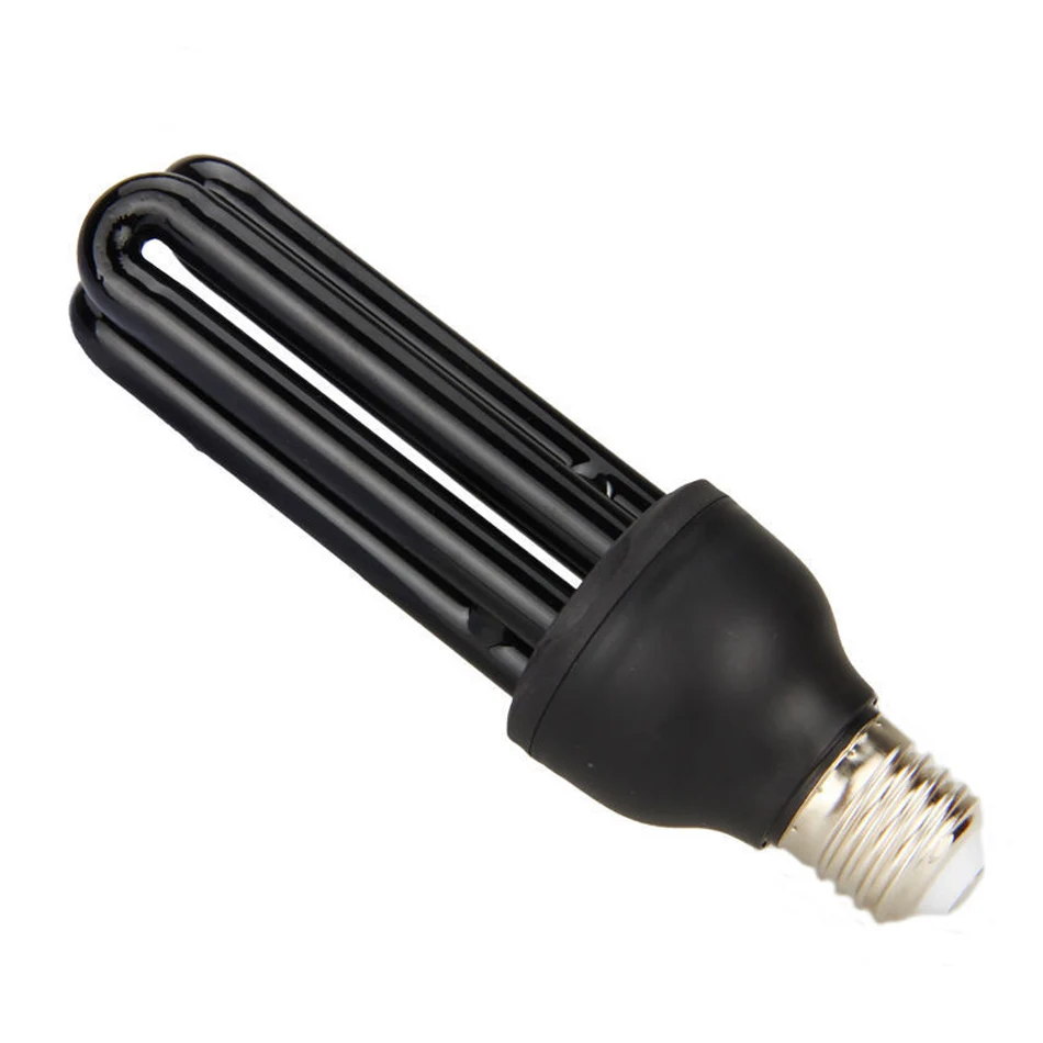 Горячая 220V E27 40W UV светильник лампы УФ ультрафиолетовые люминесцентные CFL