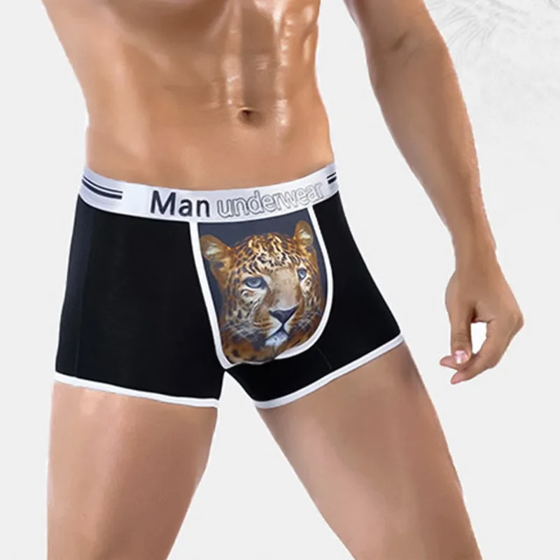 2020 Мужское нижнее белье мужские комфортные трусики из дышащей ткани хлопковые