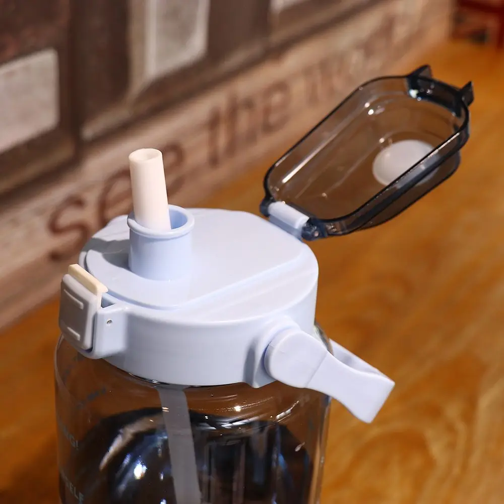 2000 мл бутылка для воды чайник портативная уличная большой емкости со шкалой