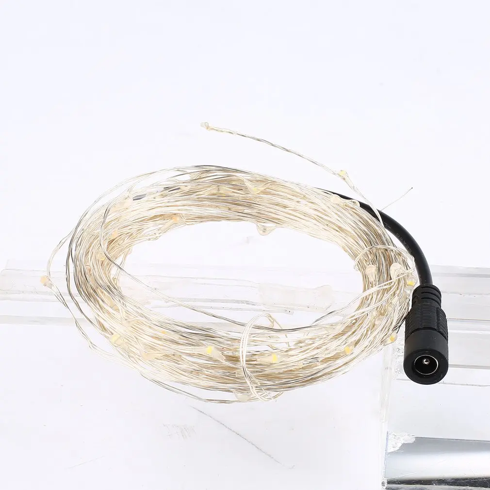 3 м 30 светодиодный Медный провод строки светильник фея уличные украшение