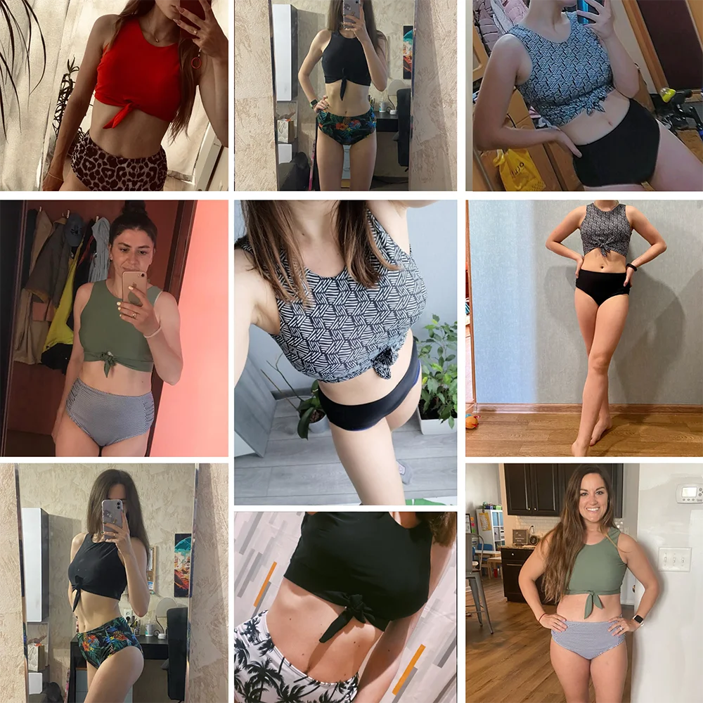 

Female Set Woman 2 Pieces Top Bikini 2021 Bikini for Women Feminine Bikinis Novelty Matching Sets With Dress Sexy Two Piece Set