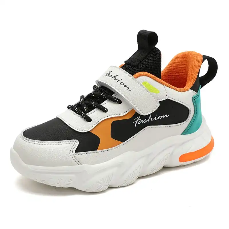 

Leather Dad Shoes Kids Shoes Comfortable Children Casual Shoes Anti-slip Kids Sneaker Boys Girls Shoes Clunky Sneaker Size 1239