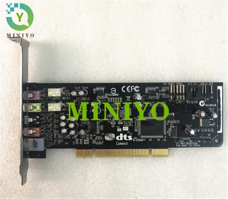 Для ASUS XONAR DS PCI 7 1 Звуковая карта PCI-E pcie поддержка Win10