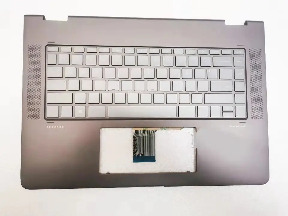 Laptop/Notebook US backlight Keyboard upper case/cover/shell for HP Spectre X360 15-BL 15-BL075NR BL-0007-00A TPN-Q179