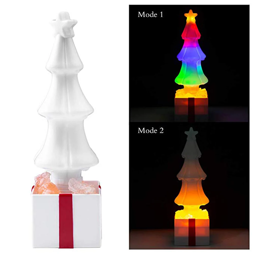 Рождественское светодиодное освещение ночник светодиодная соляная лампа для