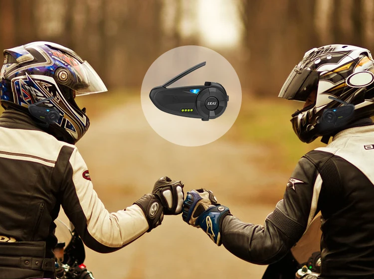 2 шт. 1200 м Quick20 мотоциклетная Интерком гарнитура Raid пара Bluetooth 4,2 с FM радио поворотный индикатор батареи для 2 всадников