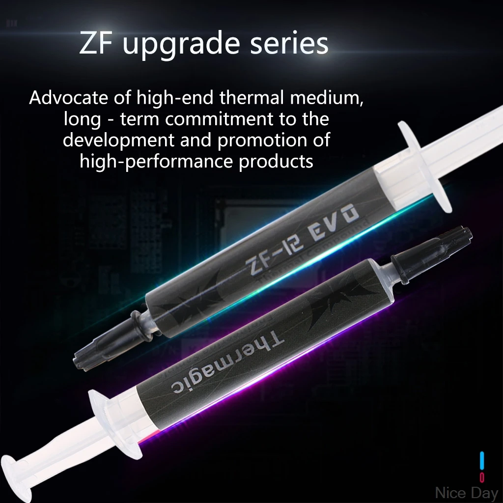Термопаста ZF-EX/EVO 14 6 Вт/мК высокопроизводительная Теплопроводящая для