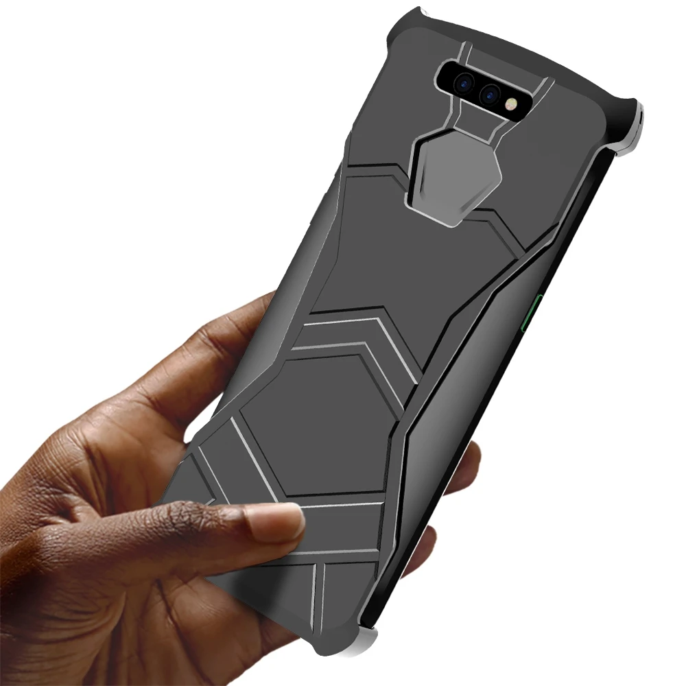 

Леопардовый серийный противоударный армированный чехол-накладка для телефона Xiaomi Black Shark, силиконовый гибридный жесткий чехол из поликарбо...