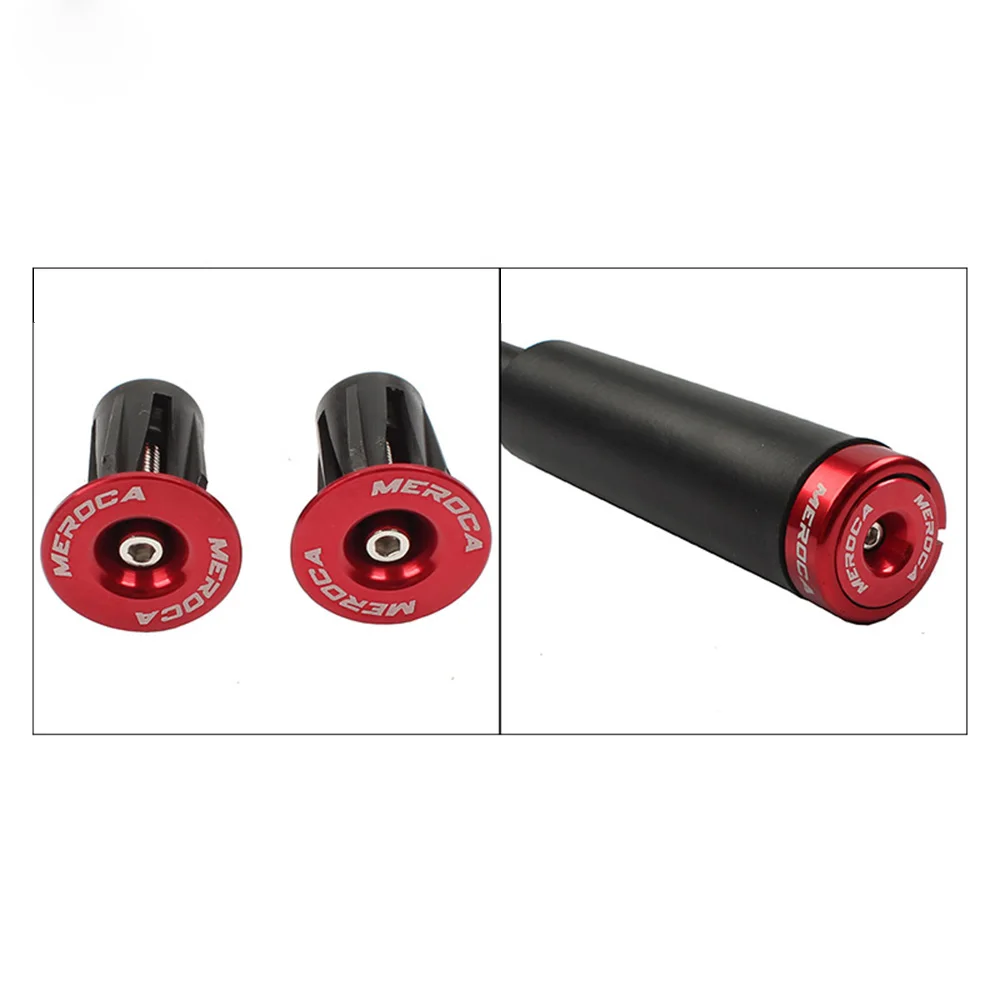 

Handlebar Grips Bike Grips Cap Plugs Bar End Cap Plug M4*34mm Road Bike