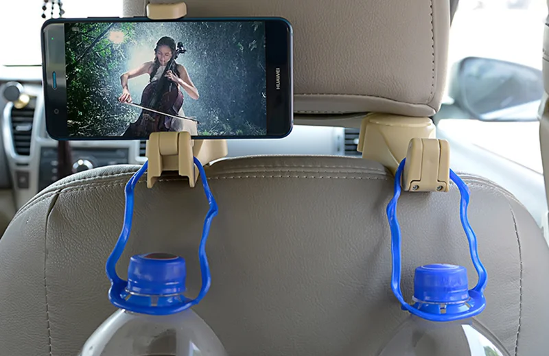 New Car Multi-function Seat back Hook Phone Holder for Hyundai IX35 IX45 Sonata Verna Solaris Elantra Tucson Mistra IX25 I30 | Автомобили