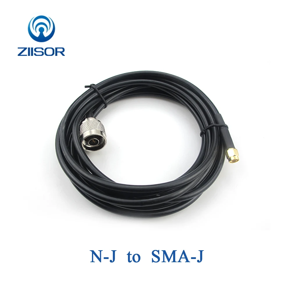 Антенный Удлиненный кабель с адаптерами SMA папа к N удлинитель питатель RG58 3 м