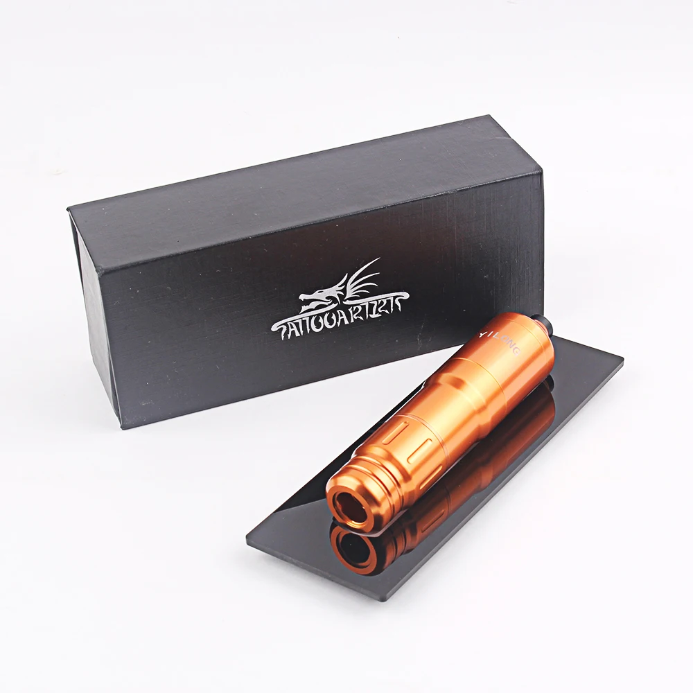 Мощная тату-ручка вращающаяся тату-машинка алюминиевый сплав Электрический