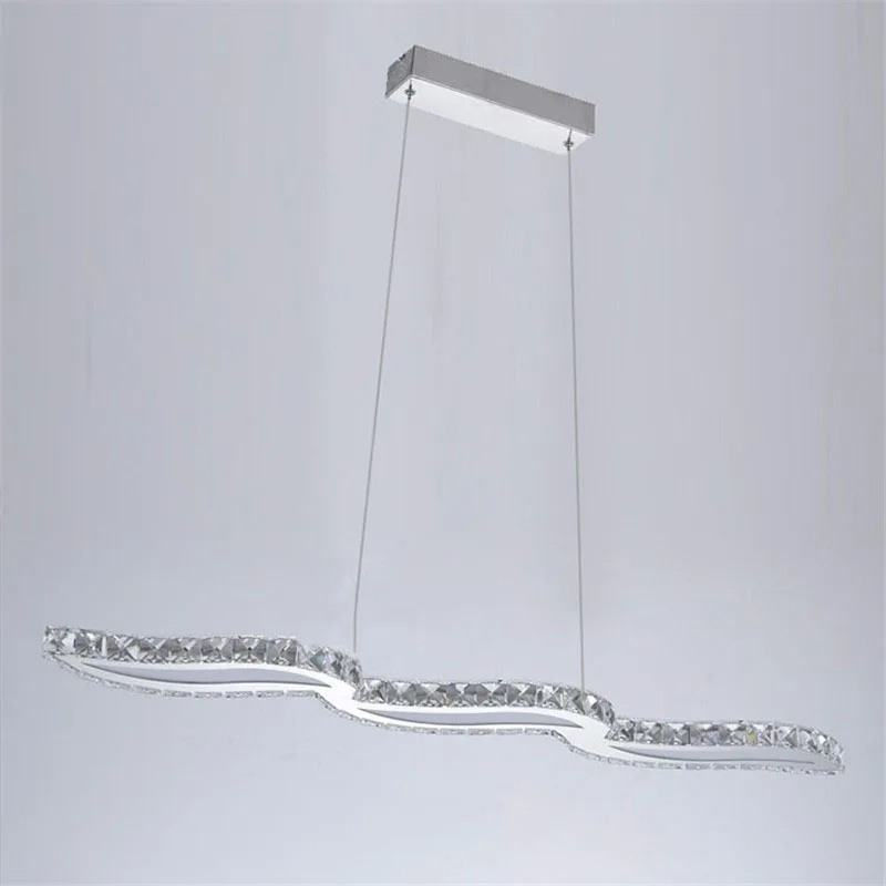 Светодиодные подвесные светильники современные хрустальные лампы для столовой