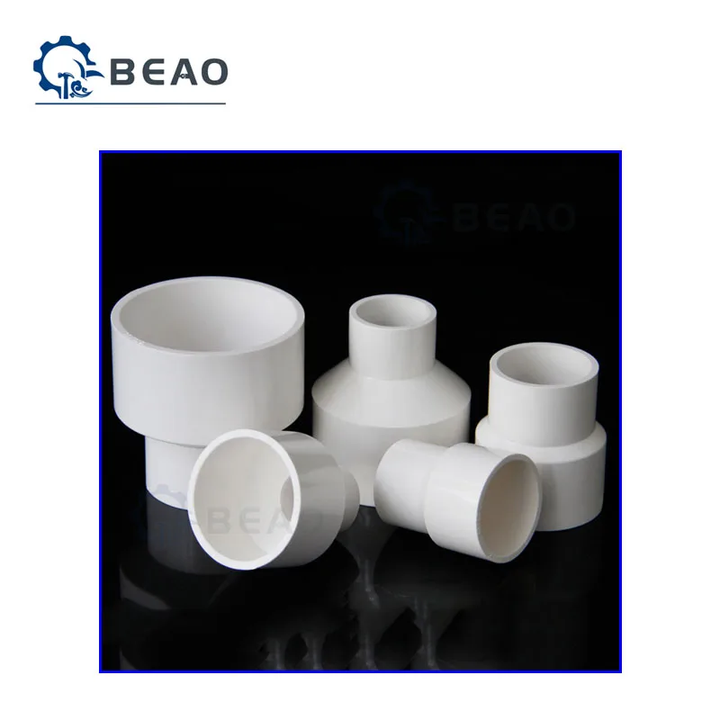 

Переходник 25-75 мм, соединители из пвх прямой, Редукционный, адаптеры для водопроводных труб, трубка для аквариума, белая втулка