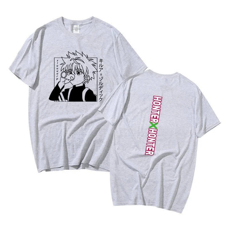 

2021 new cute Japanese animated cartoon men and women cotton printed T-shirt sports fashion T-shirt