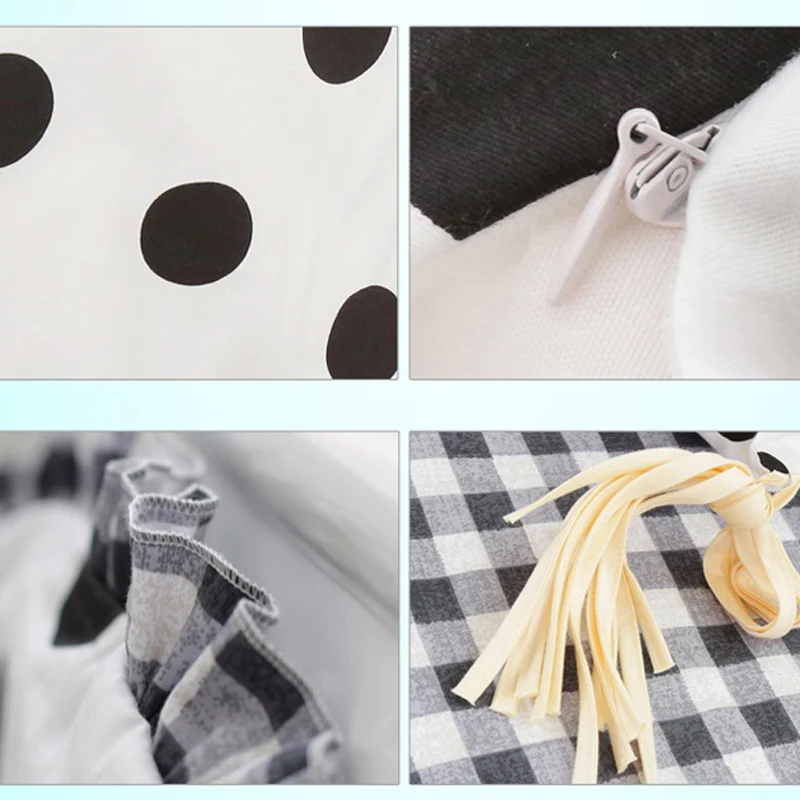 Комплект постельного белья с рисунком для малышей хлопковый комплект детской