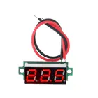 СВЕТОДИОДНЫЙ Дисплей 0,28 дюйма, модуль цифрового термометра для датчика температуры DS18B20, красный