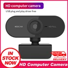 Веб-камера USB Full HD 1080P со встроенным микрофоном, гибкая, вращающаяся, для ноутбуков, настольных веб-камер