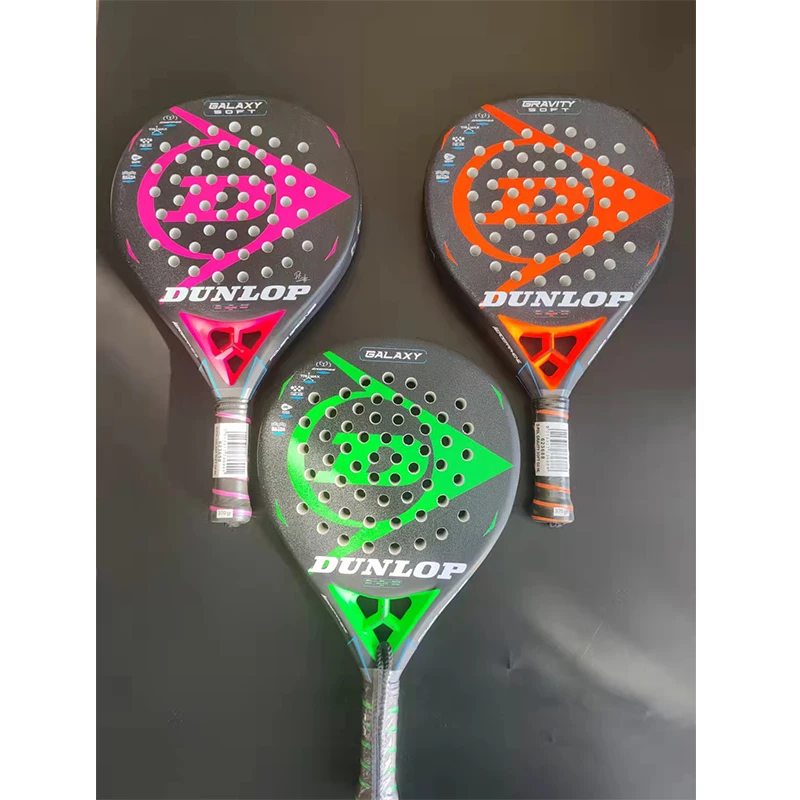 

Camwin Carbon Paddle Racket Soft Frosted EVA Face Tennis With Padel Racket Bag Professional For Men Training Accessories 2021