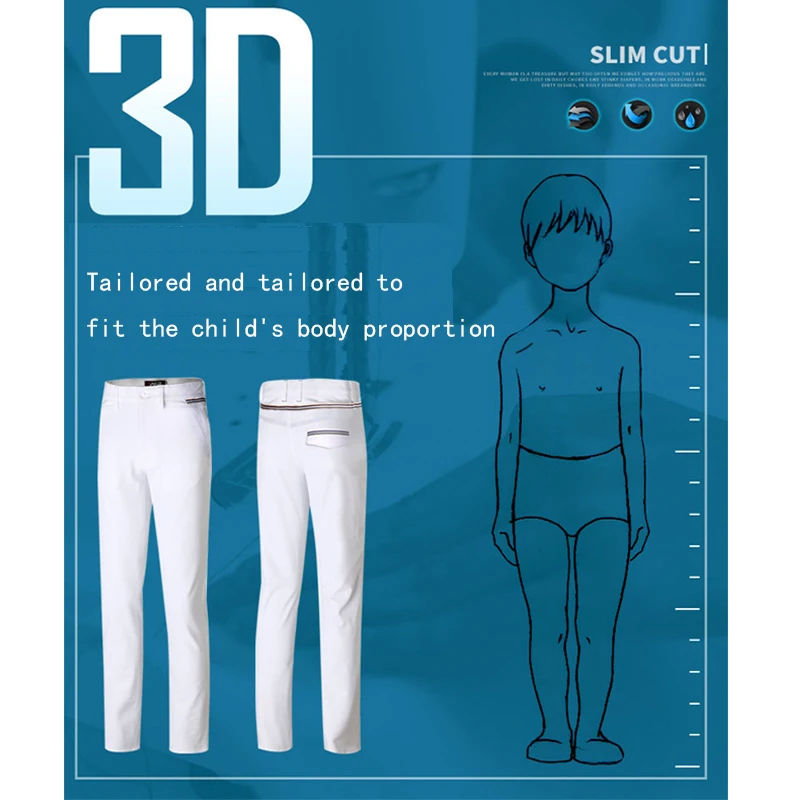 PGM /Новинка ультратонкая Спортивная одежда для гольфа детская брюки мальчиков