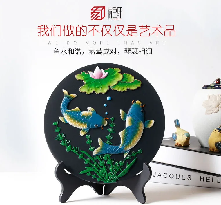 

Удаление формальдегида, воздух 2020, деловой подарок, для офиса, дома, бамбуковый уголь, золотые рыбы, лотос, цветок, Декоративная скульптура