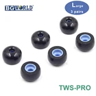 BGWORLD TWS-Pro Ear Buds с пеной памяти, наконечники для туры беспроводных наушников-Sony WF-SP700N WF-1000X Anker ZOLO Liberty + Jaybird Run