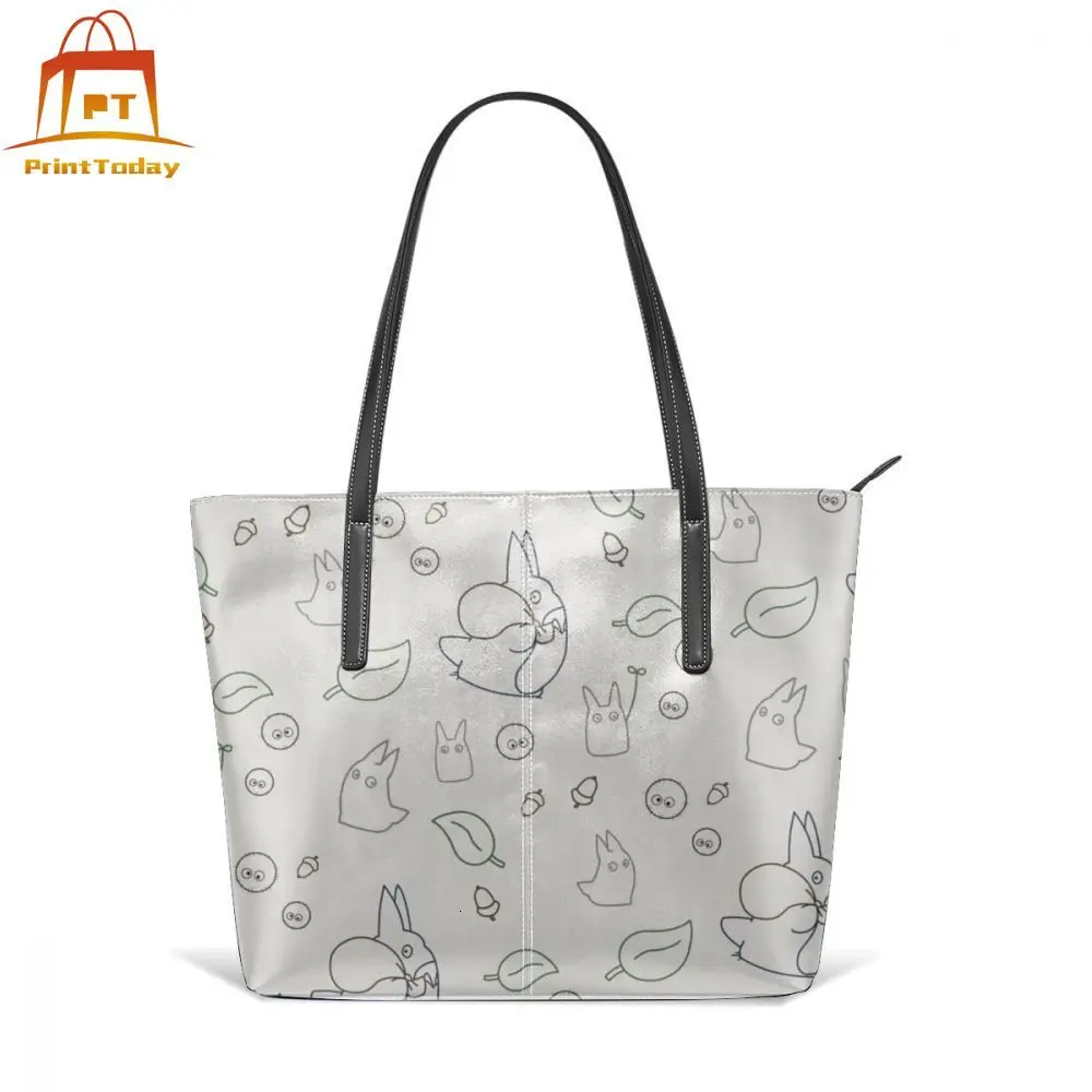 С изображением героя мультфильма Мой сосед сумка Totoro Тоторо из двух изделий: топа