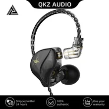 Original QKZ ZXT 1DD In Ear Earphones HIFI Bass Earbuds Monitor Earphone Sport Noise Cancelling Headset