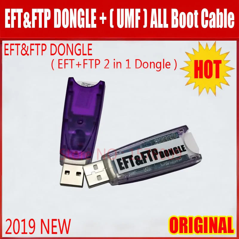 2021 новый оригинальный донгл EFT Pro2/EFT и FTP (EFT + 2 в 1 донгл) (UMF) Все кабели загрузки