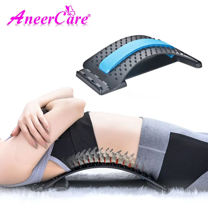 

Back Posture Corrector Stretcher Lumbar Support Magnetic Therapy Spine Corrector Stretch Traction Stretching Chiropractic