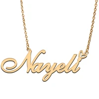 nayeli name tag necklace personalized pendant jewelry gifts for mom daughter girl friend birthday christmas party present