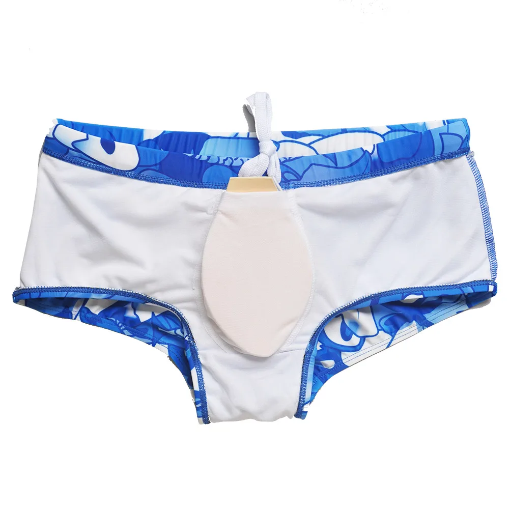 

Black Solid 2020 Swimsuit Padded Mens Swim Briefs Sexy Summer Beach Wear Zwembroek Heren Push Up Cup Gay Swimwear Men 14 Styles