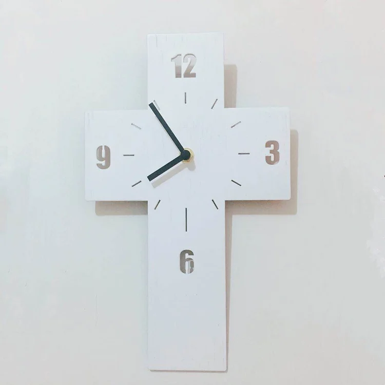 

Colorful Minimalist Wall Clock Square Wooden Digital Modern Design Wall Clock Living Room Creative Klokken Home Decor AF50WC